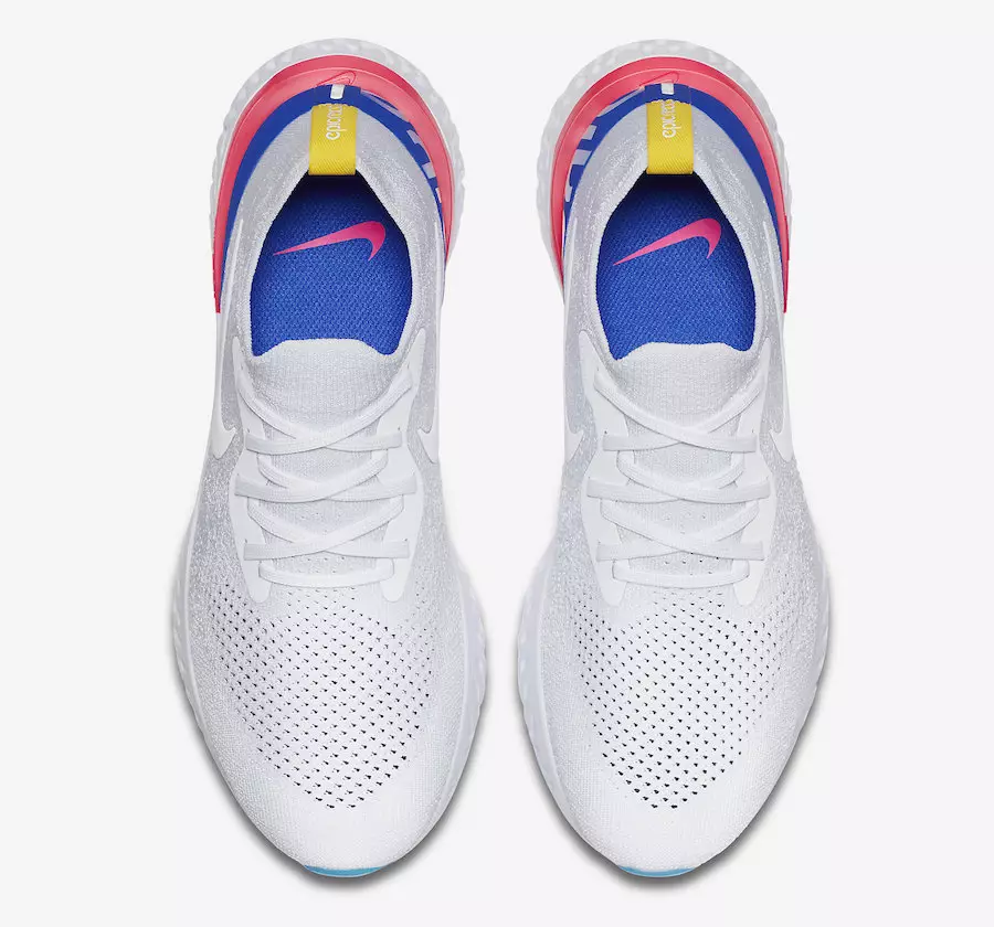 Nike Epic React Flyknit White AQ0067-101 väljalaskekuupäeva hinnakujundus