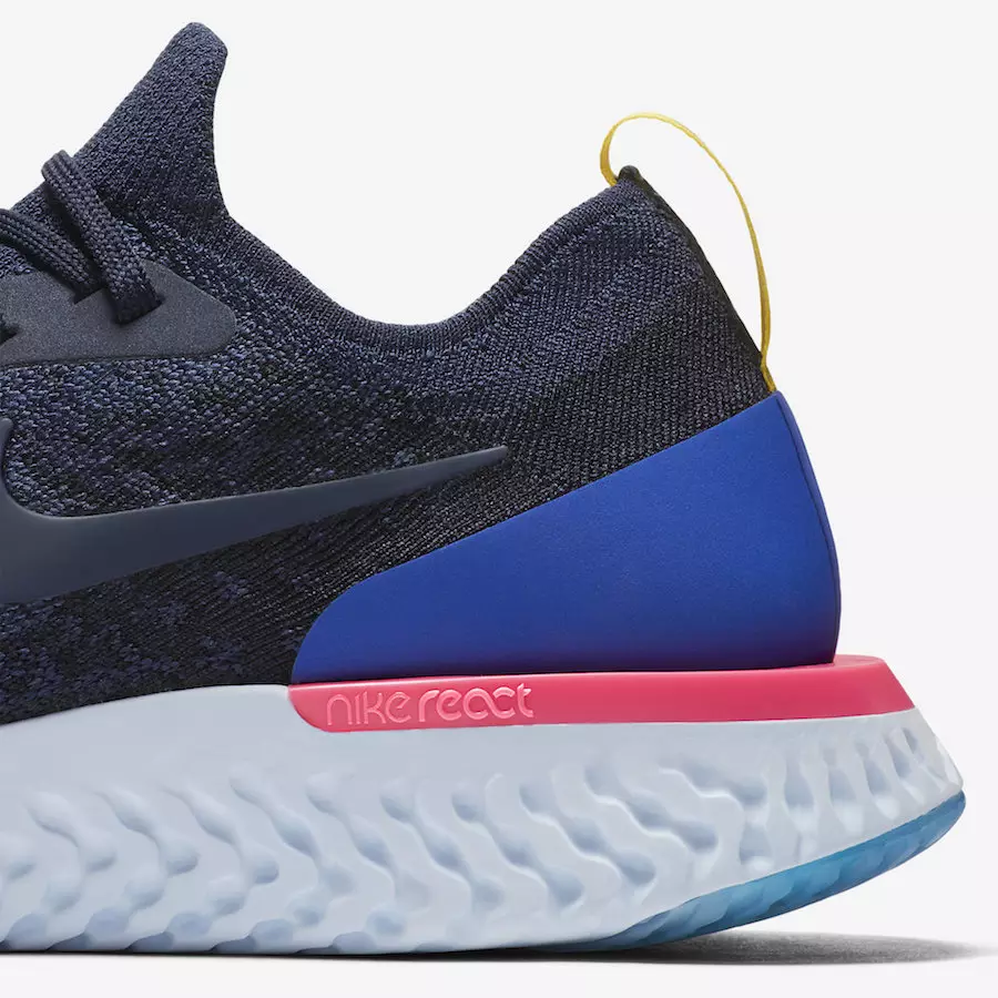 Цэны на дату выпуску Nike Epic React Flyknit AQ0067-400