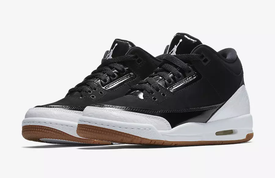 Air Jordan 3 GS Black White Gum 441140-022