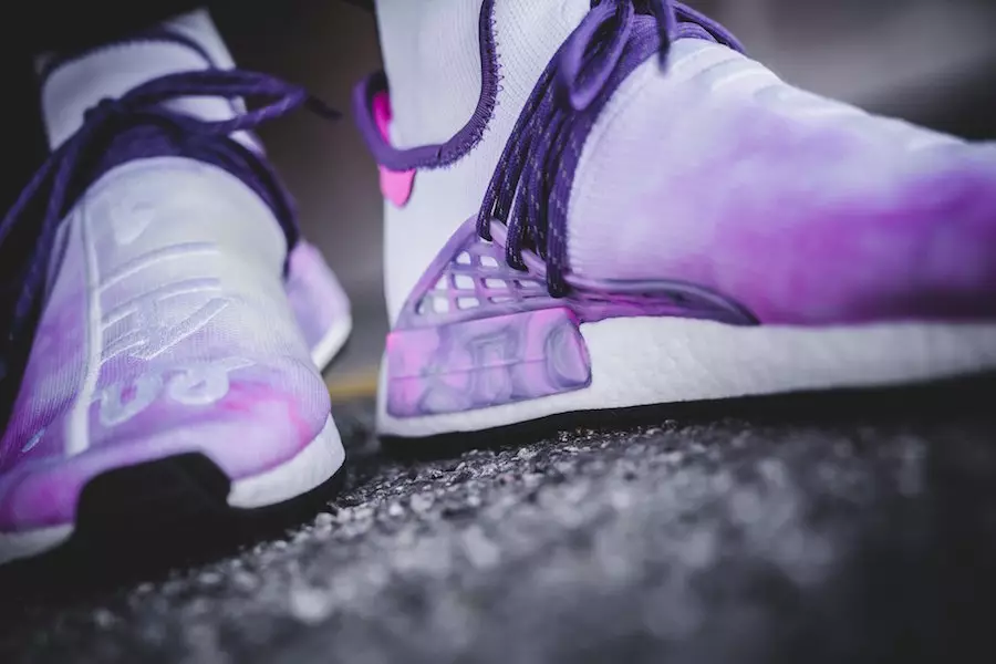 Pharrell Adidas NMD Hu Trail Holi Pink Glow