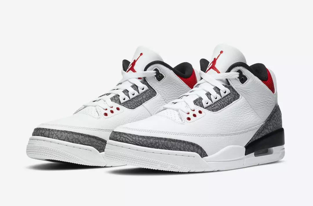 „Air Jordan 3 Japan Fire Red CZ6433-100“ išleidimo data