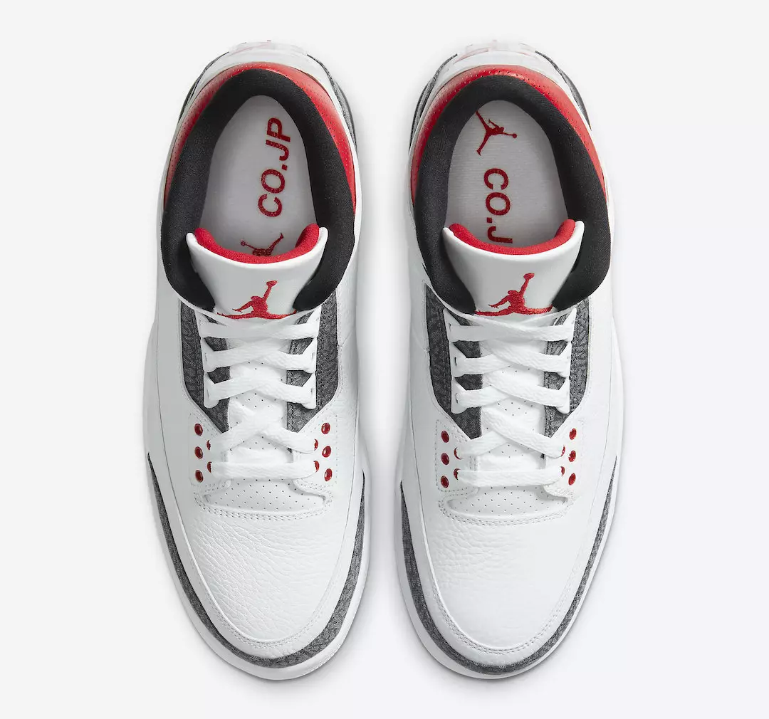 Air Jordan 3 Japan Fire Red CZ6433-100 Дата выпуску