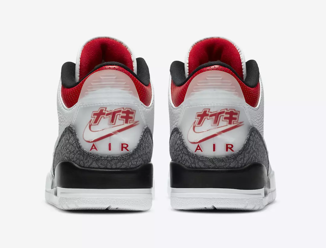 Air Jordan 3 Japan Fire Red CZ6433-100 Chiqarilgan sanasi