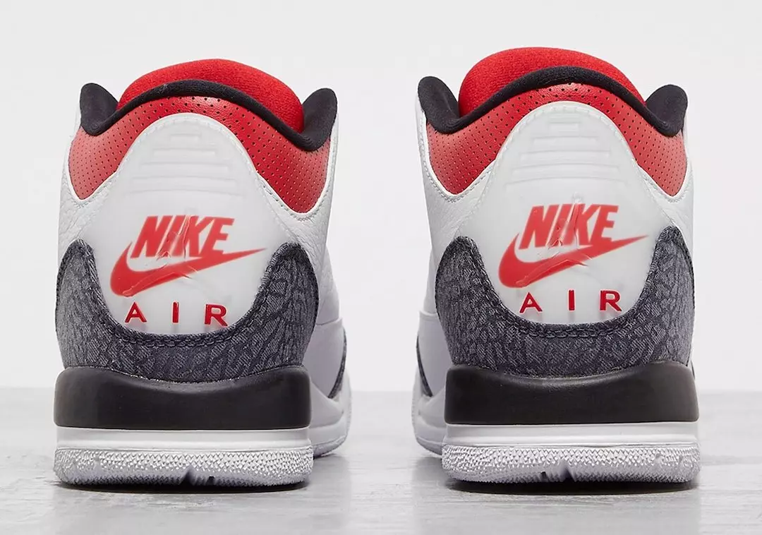 Fire Red Air Jordan 3 Denim CZ6431-100 Útgáfudagur