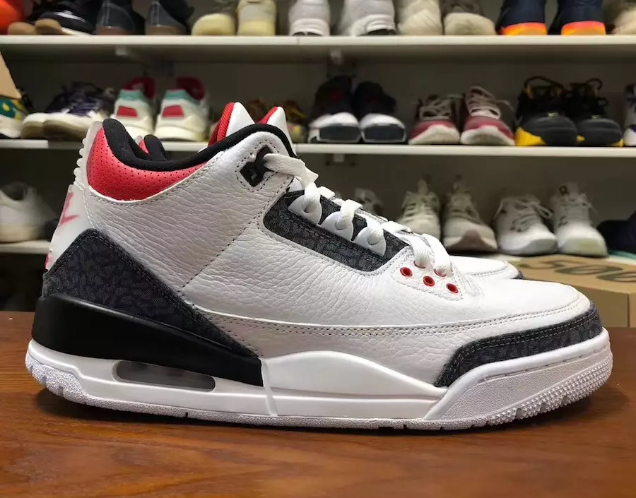 Air Jordan 3 SE Denim Fire Red CZ6431-100 2020 Шығарылым күні