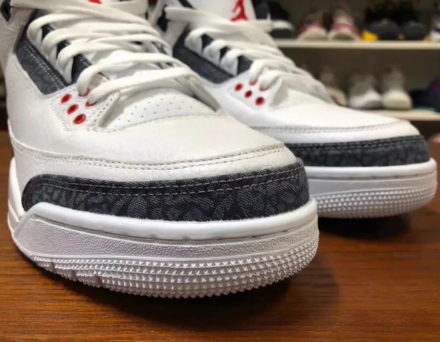 Air Jordan 3 SE Denim Fire Red CZ6431-100 2020 Chiqarilish sanasi