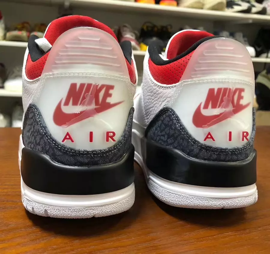 Air Jordan 3 SE Denim Fire Red CZ6431-100 2020 Útgáfudagur