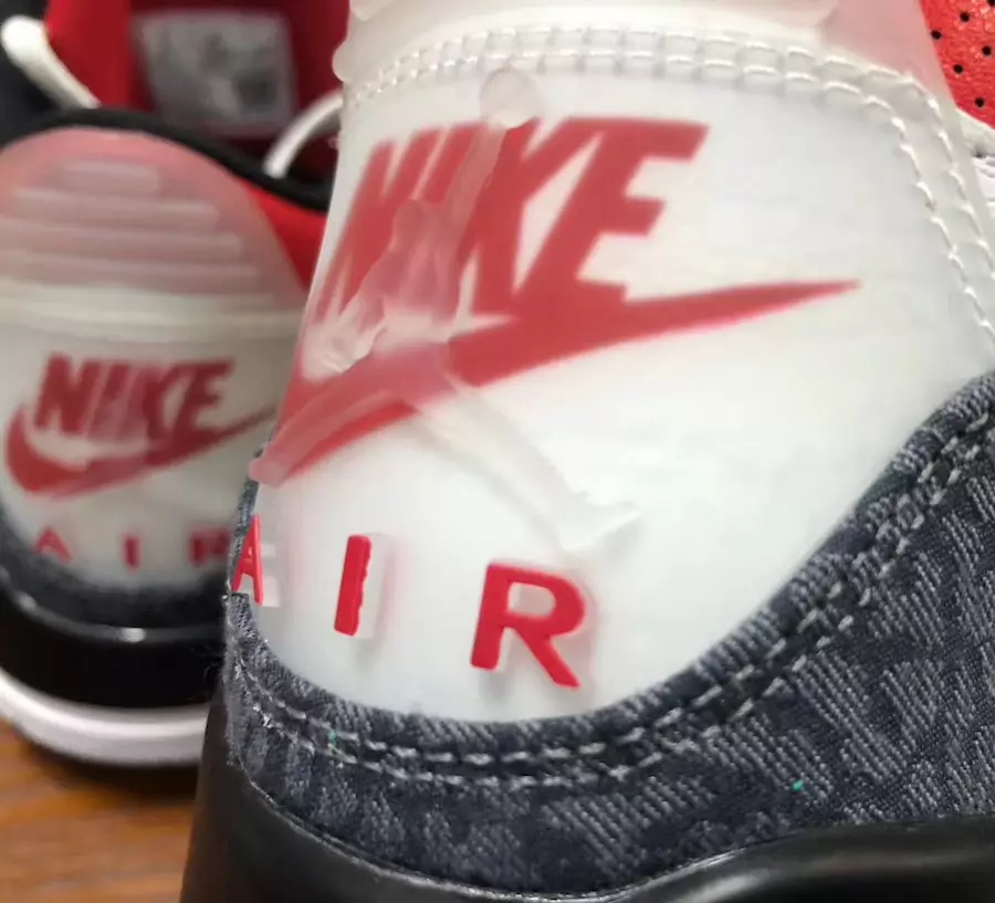 Air Jordan 3 SE Denim Fire Red CZ6431-100 Дата выпуску 2020