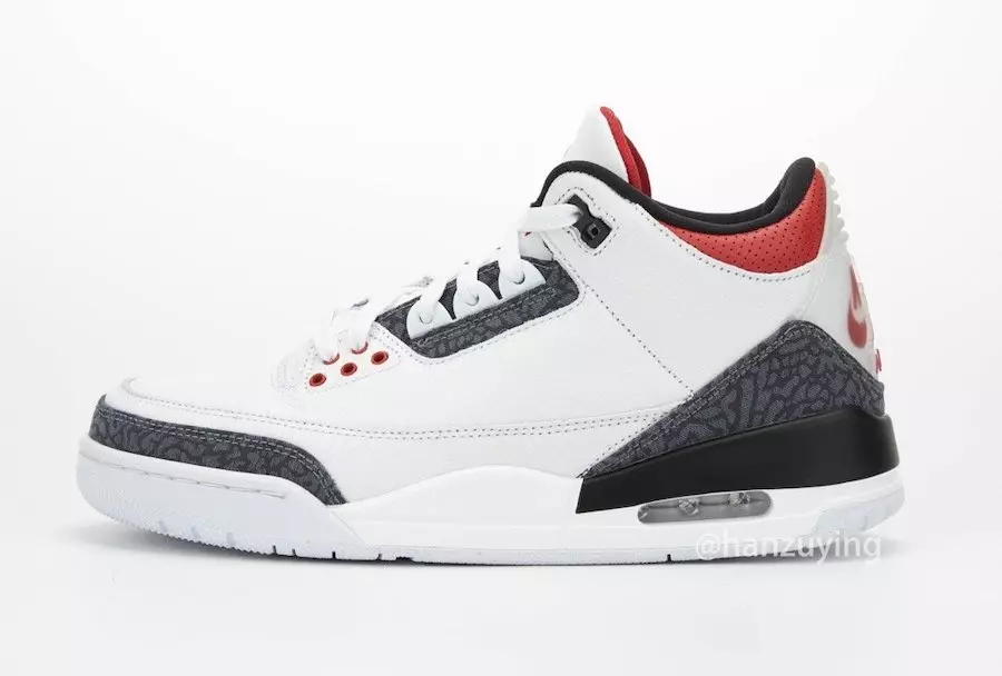 Fire Red Air Jordan 3 SE Denim CZ6431-100 Թողարկման ամսաթիվ