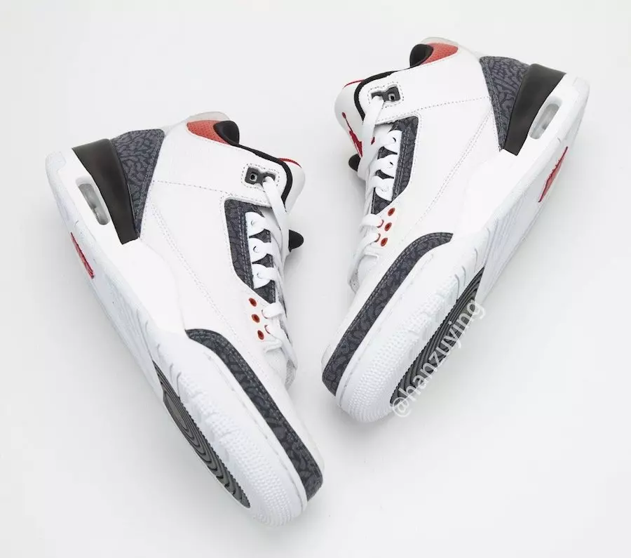 Fire Red Air Jordan 3 SE Denim CZ6431-100 Шығарылған күні