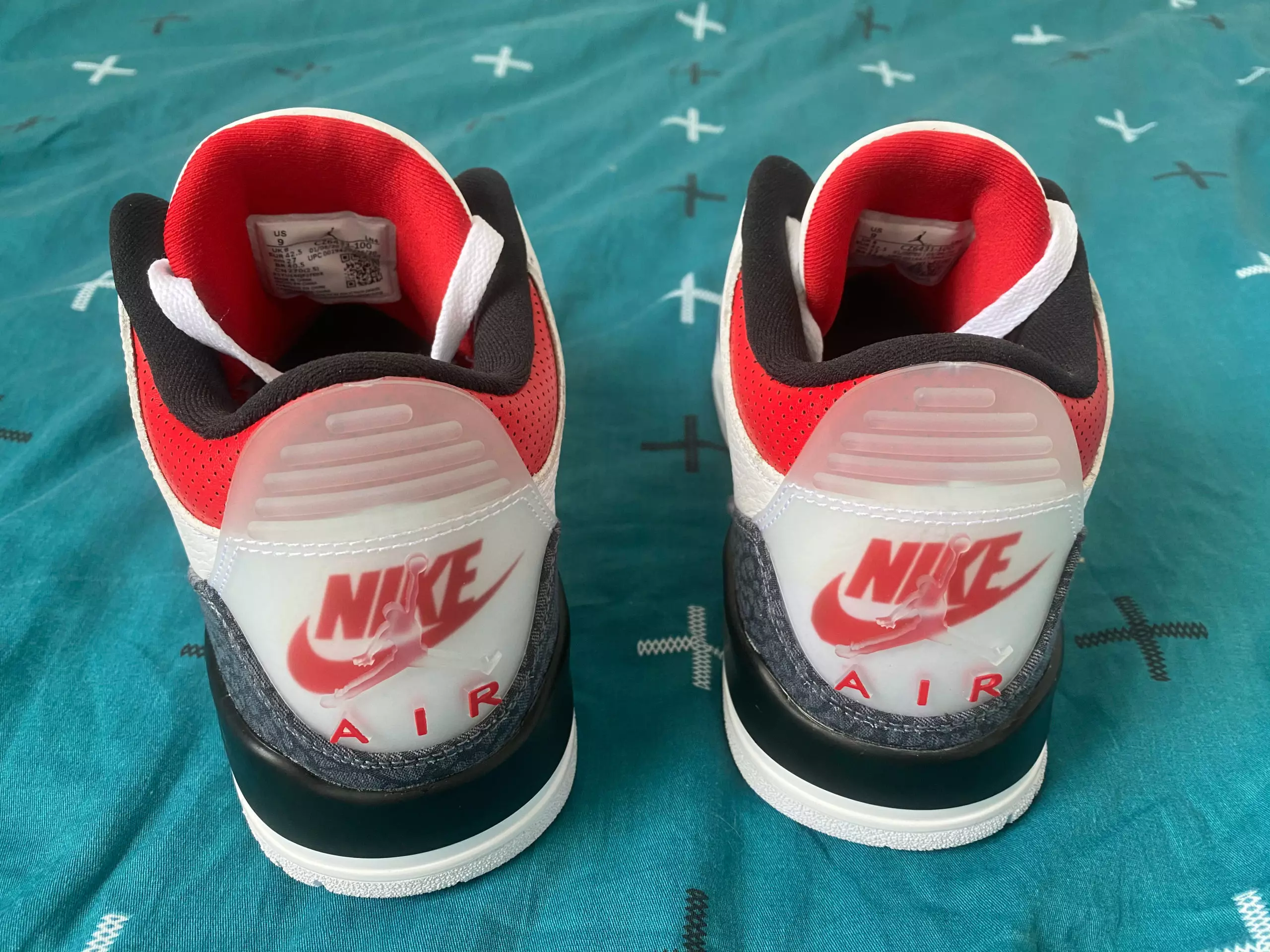 Air Jordan 3 SE Denim Fire Red CZ6431-100 Թողարկման ամսաթիվ Գինը