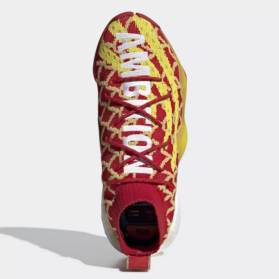 Pharrell Adidas Crazy BYW CNY Ano Novo Chinês EE8688 Data de Lançamento