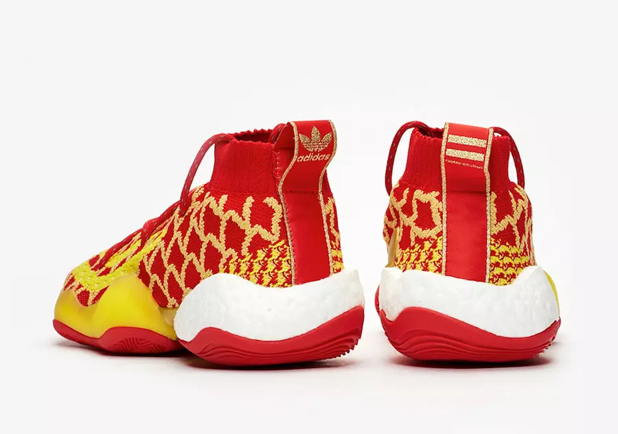 Pharrell adidas Crazy BYW כינעזיש ניו יאָר EE8688 מעלדונג טאָג