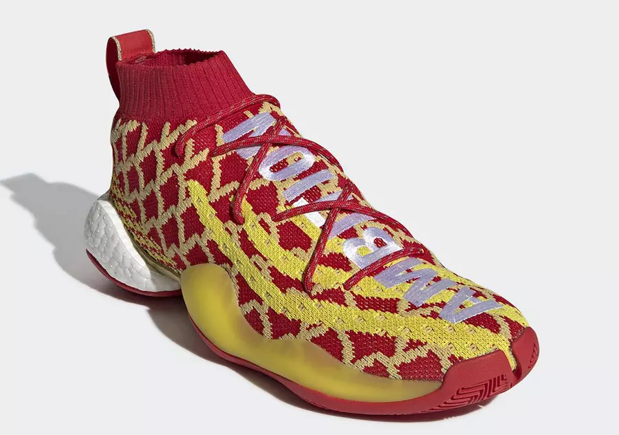 Pharrell adidas Crazy BYW CNY Kínversk nýár EE8688 Útgáfudagur