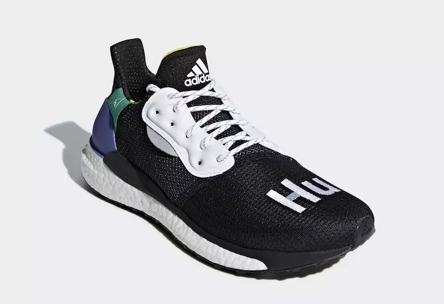 Pharrell adidas Solar Hu Glide Black BB8041 Tarehe ya Kutolewa