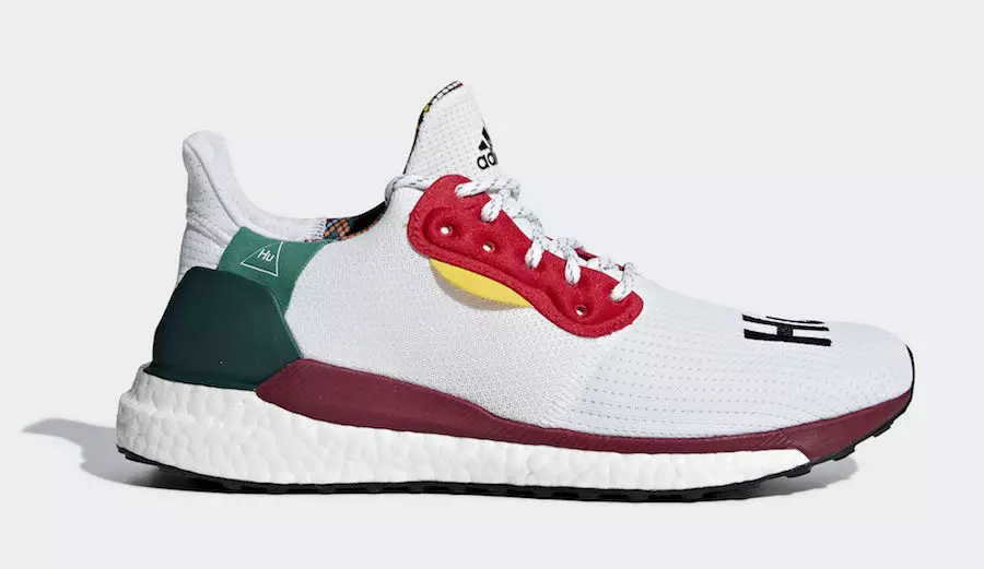 Pharrell adidas Solar Hu Glide White BB8044 تاريخ الإصدار