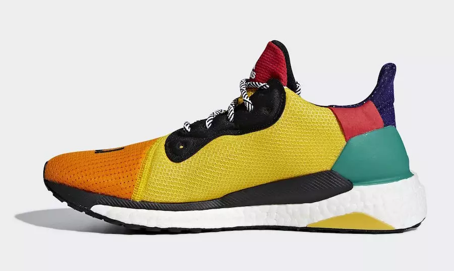 Pharrell adidas Solar Hu Glide Multicolor BB8042 Tanggal Rilis