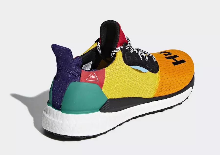 Pharrell adidas Solar Hu Glide Multicolor BB8042 Väljalaskekuupäev