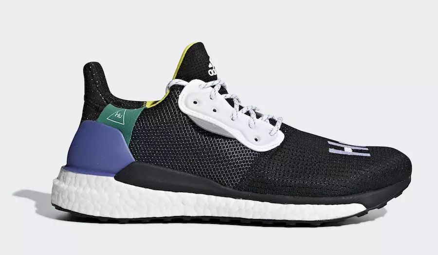 Pharrell adidas Solar Hu Glide Black BB8041 Datum izdavanja