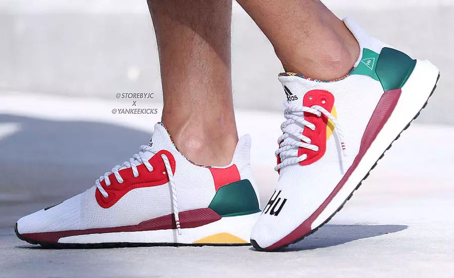 Pharrell adidas Solar Glide Hu ST White