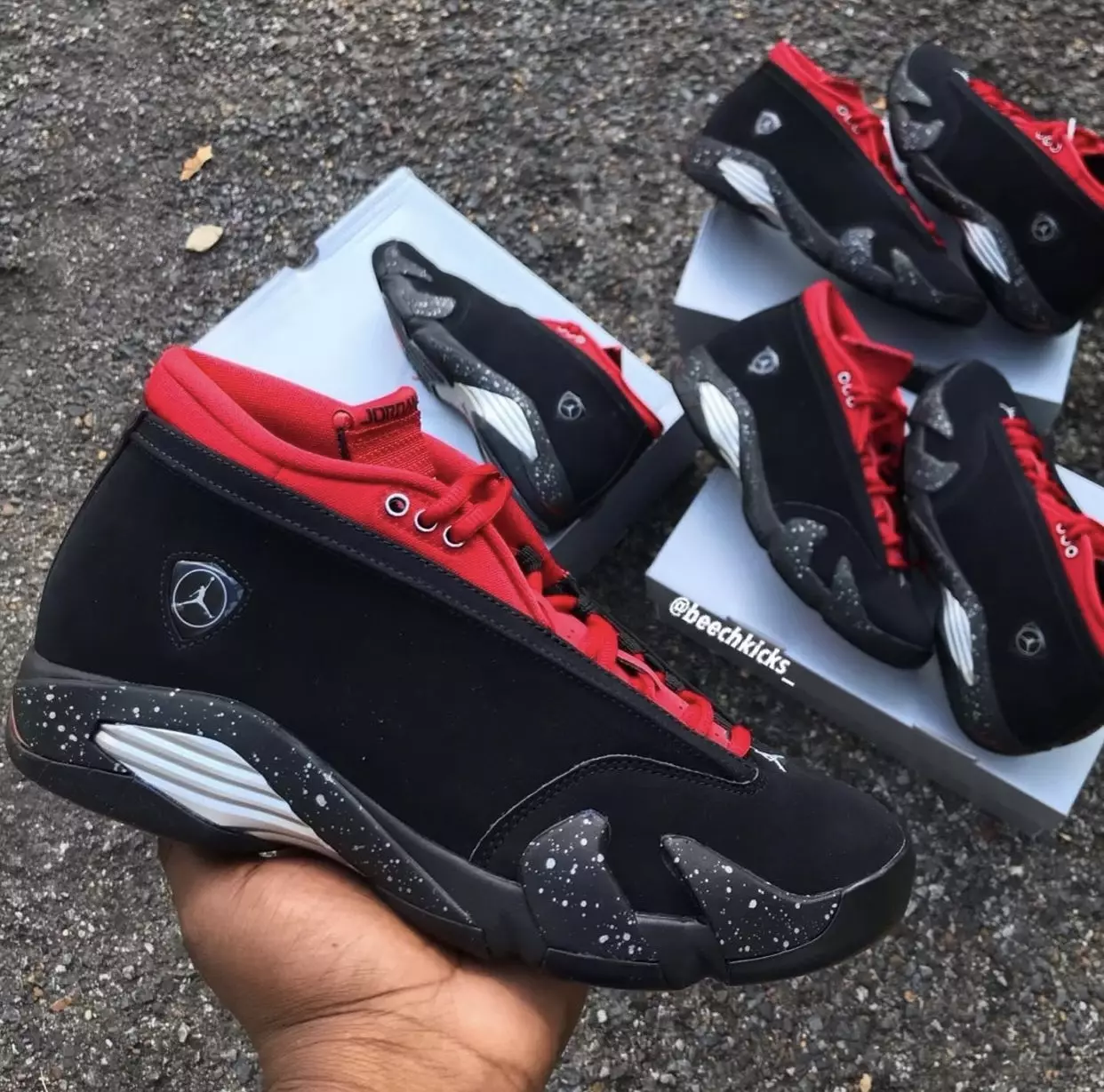 Ruj roșu Air Jordan 14 Low DH4121-006 Data lansării