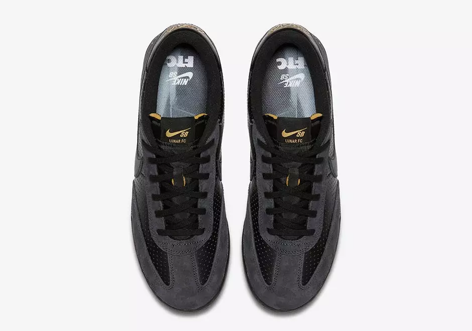 Nike SB Lunar FC Classic Black Gold 921610-007