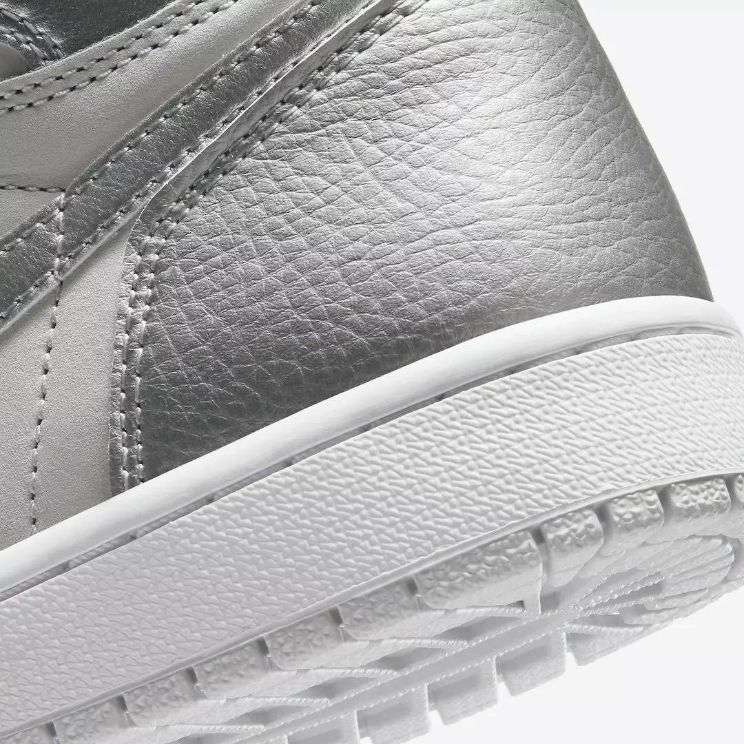 Air Jordan 1 An tSeapáin Miotalach Silver DA0382-029 Dáta Eisiúna