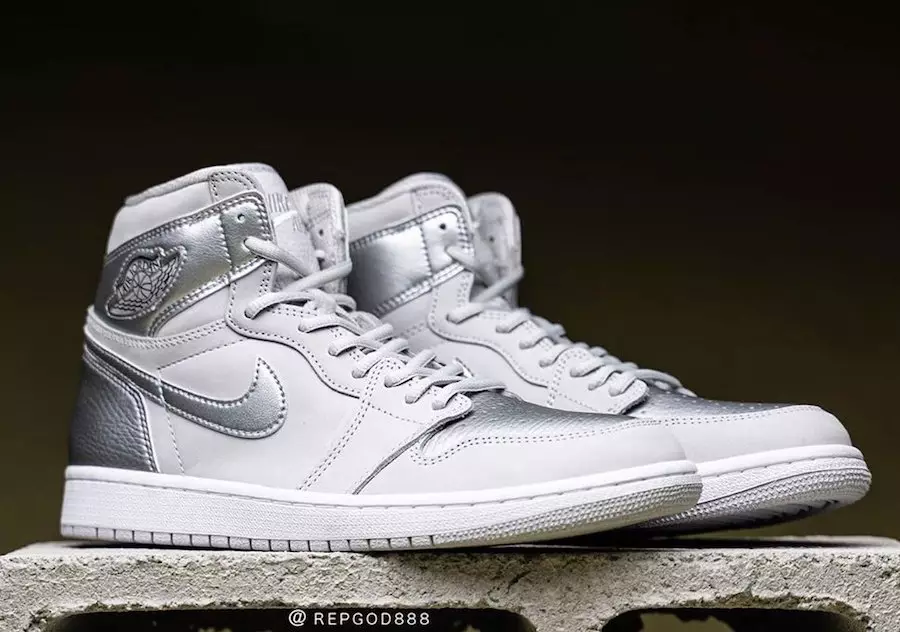 Air Jordan 1 Жапония Бейтарап Сұр металл күміс DC1788-029 Шығарылған күні