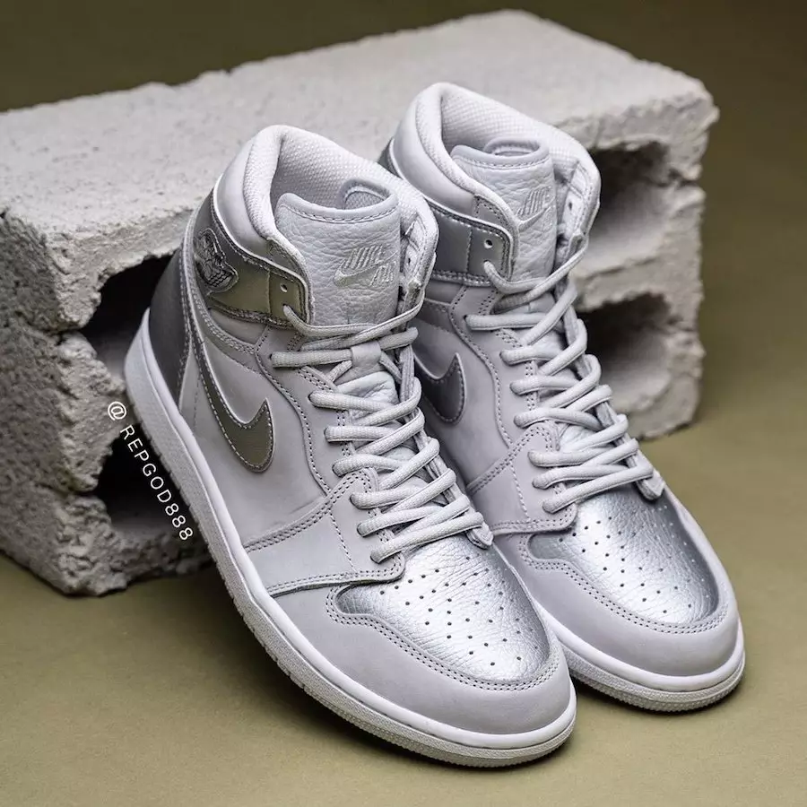 Air Jordan 1 Japan Neutral Grey Metallic Silver DC1788-029 Թողարկման ամսաթիվ