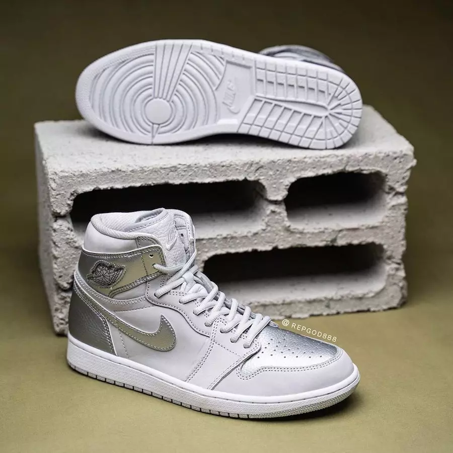 Air Jordan 1 Japan Netral Grey Metallic Silver DC1788-029 Tanggal Rilis