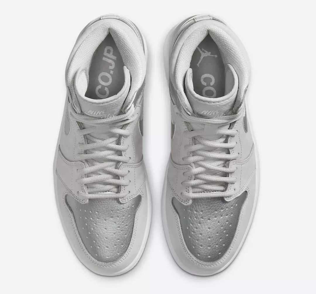 Air Jordan 1 Japan Metallic Silver DA0382-029 Data ta' Rilaxx