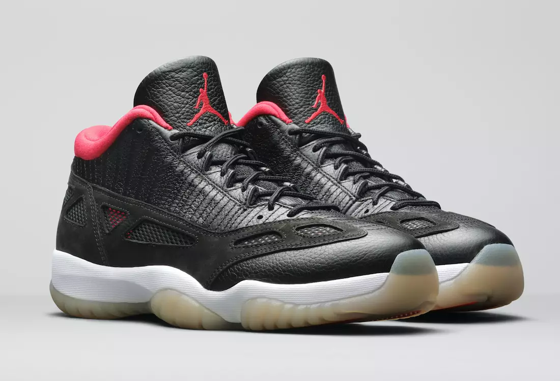 Air Jordan 11 Low IE Bred must punane 919712-023 väljalaskekuupäev