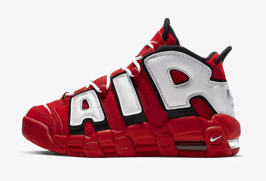 Nike Air More Uptempo Red White Black CD9402-600 Ngày phát hành