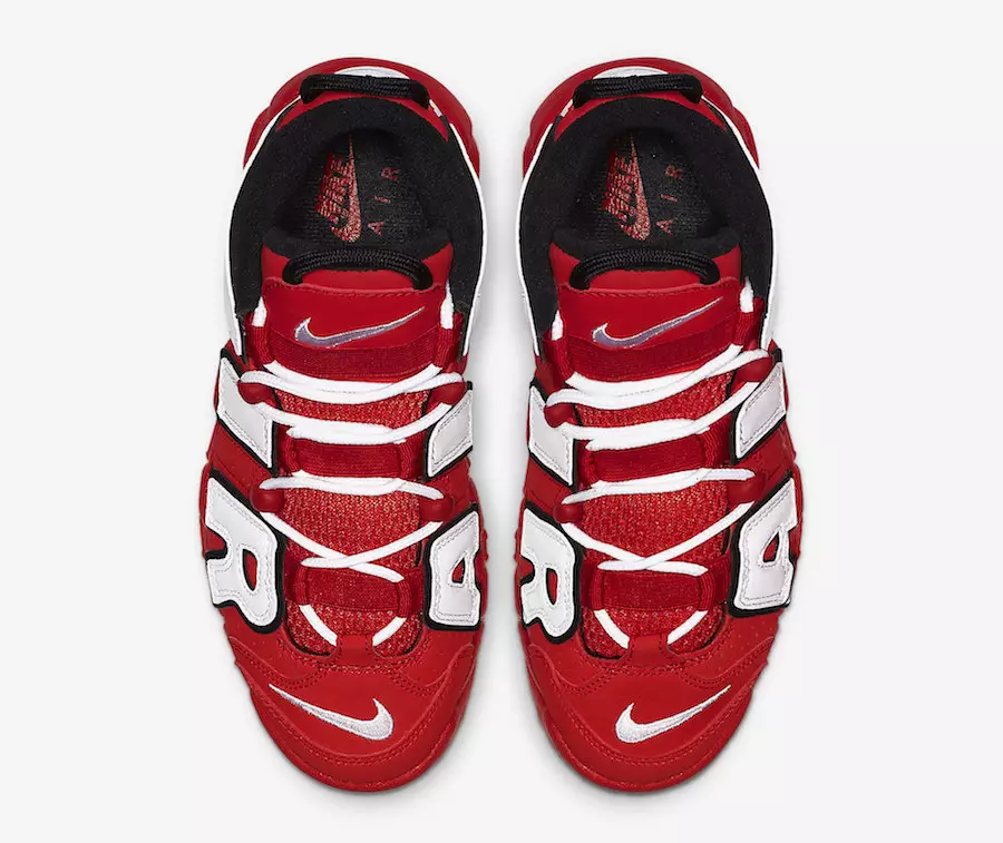 Nike Air More Uptempo Красный Белый Черный CD9402-600 Дата выпуска