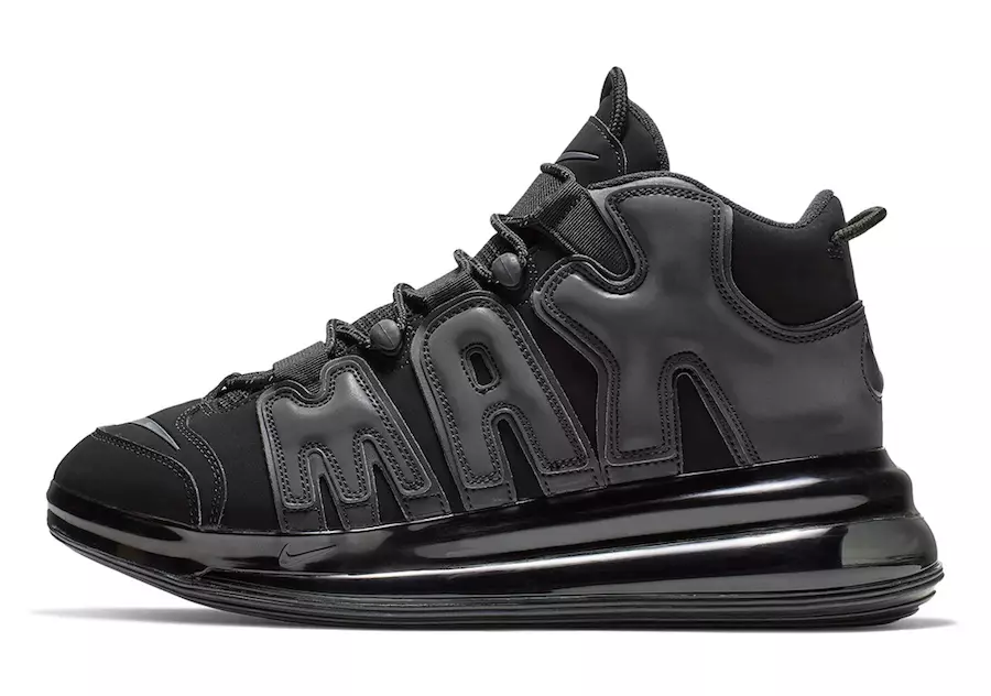 Nike Air More Uptempo 720 Black Дата на издаване