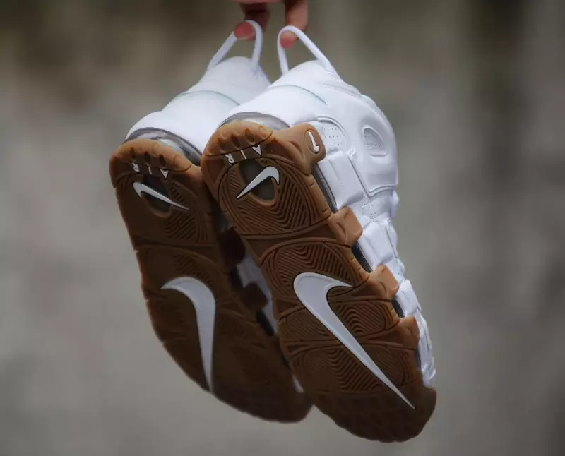 Gumă albă Nike Uptempo Scottie Pippen