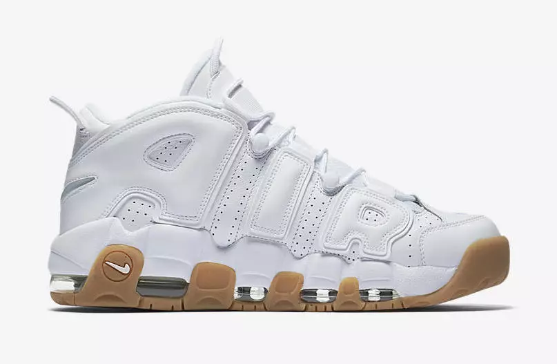 Nike Air More Uptempo White Gum Utgivelsesdato