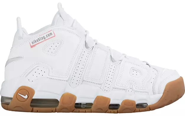 Nike Air More Uptempo White Gum