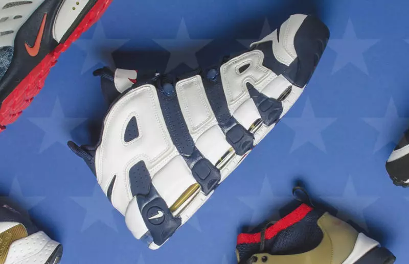 Nike Air Daha Fazla Uptempo Olimpiyat