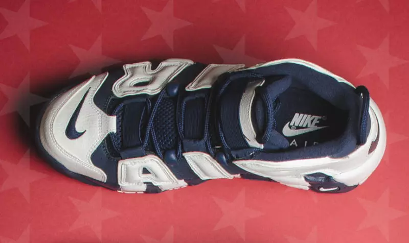 (Изображения ниже не являются олимпийским релизом Nike Air More Uptempo 2016 года)