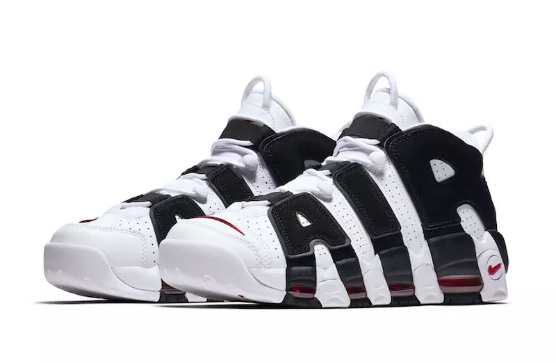 Nike Air More Uptempo Releasing в бяло и черно