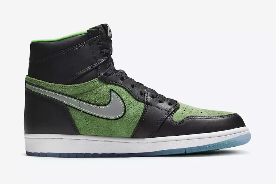 Air Jordan 1 suure suumiga Brut Rage Green CK6637-002 väljalaskekuupäev