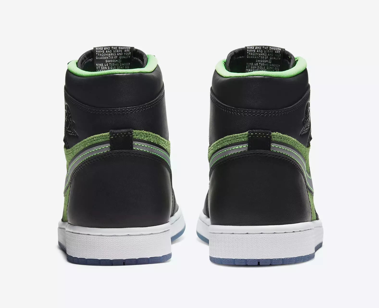 Air Jordan 1 High Zoom Brut Rage Green CK6637-002 Tarikh Tayangan