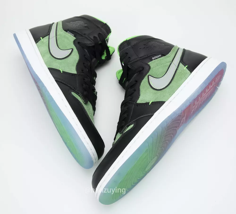 Air Jordan 1 Zoom Brut Rage Verde CK6637-002 Data de lançamento