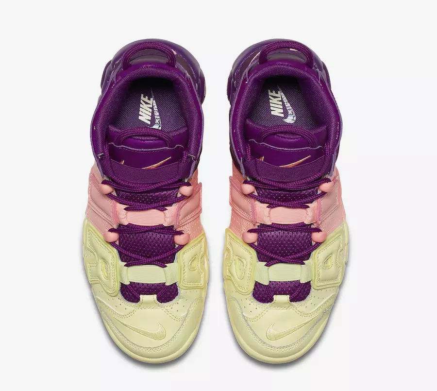 Трехцветные подвески Nike Air More Uptempo Lucky Charms AV8237-800