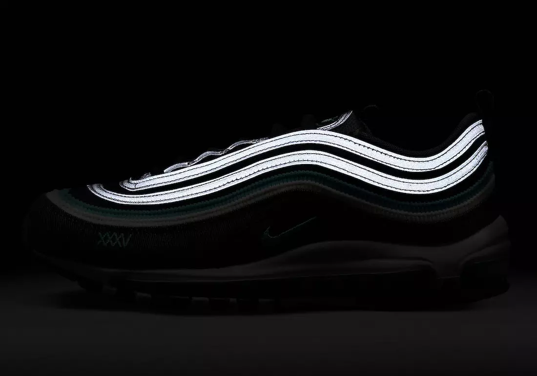 Nike Air Max 97 SE Sport Turbo Black Sport Turquoise Summit White DN1893-001 Чыгарылган күнү