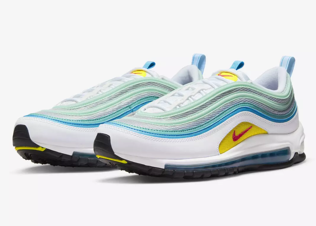 تاريخ الإصدار Nike Air Max 97 Floral DQ7644-100