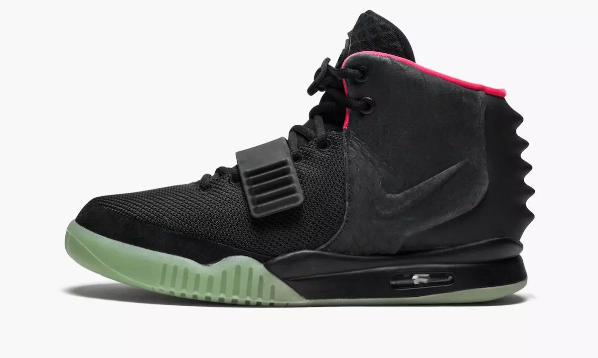 Nike Air Yeezy 2 Güneş Kırmızısı 2012