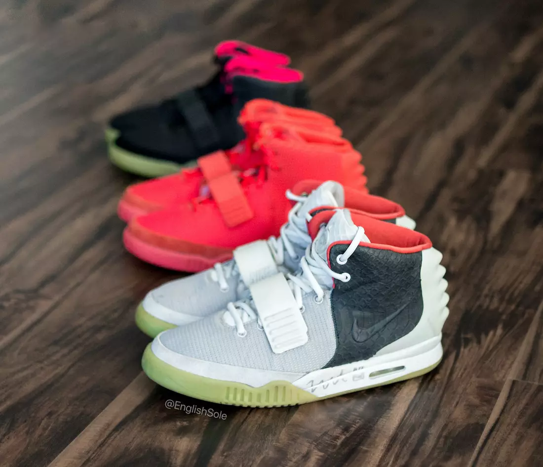 Намунаи номутобиқатии Nike Air Yeezy 2