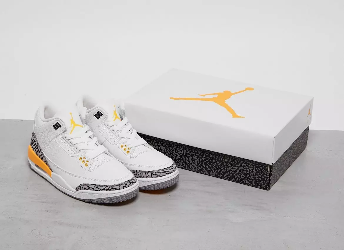 Laser Orange Air Jordan 3 Әйелдер CK9246-108 Шығарылған күні